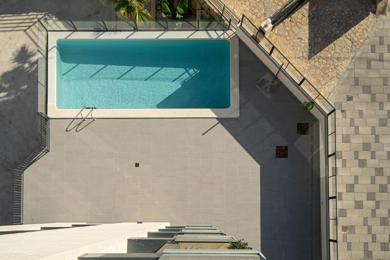 Modern Sea Front Jacuzzi Blue Sky Lägenhet Alicante Exteriör bild
