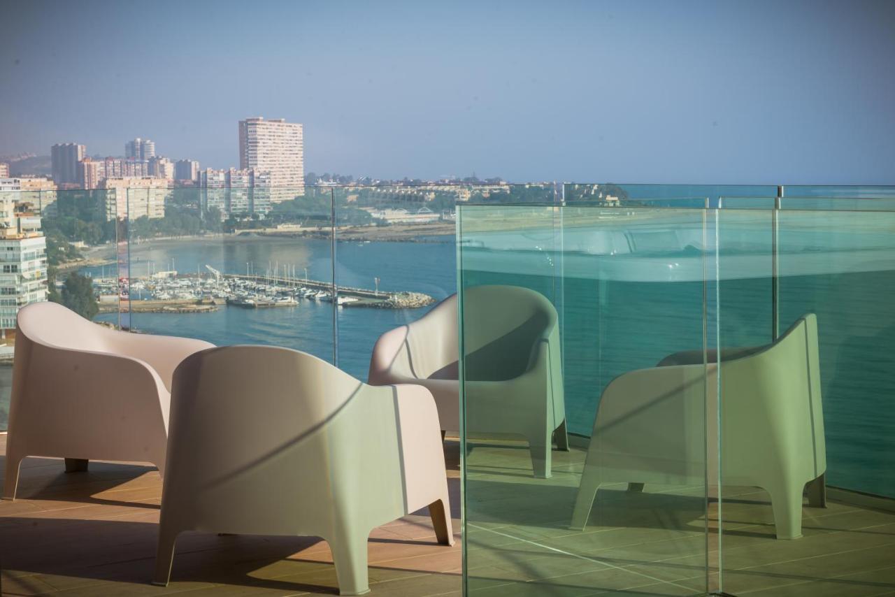 Modern Sea Front Jacuzzi Blue Sky Lägenhet Alicante Exteriör bild